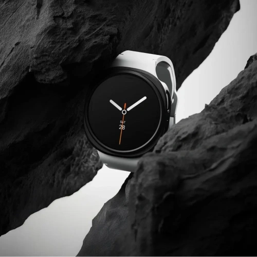 Nakładka Ringke Slim do Samsung Galaxy Watch 8 44mm Clear & Matte Black [2 PACK]