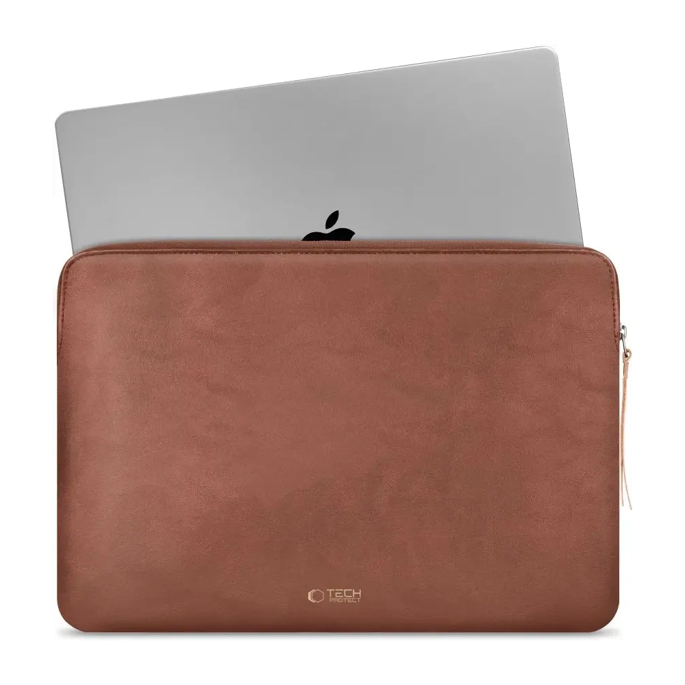 Torba Tech-Protect Fleece Laptop 15-16 Brown