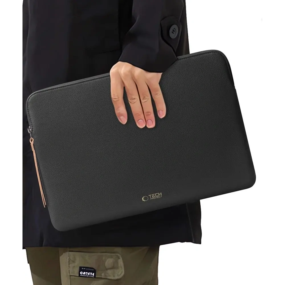 Torba Tech-Protect Fleece Laptop 15-16 Black