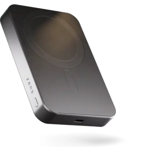 Powerbank magnetyczny ZENS Slim Qi2 Aluminium Powerbank 10000 mAh MagSafe / Qi2 (black)