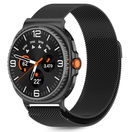 Pasek Tech-Protect Milaneseband do Samsung Galaxy Watch 8 / Classic 40/44/46mm Black