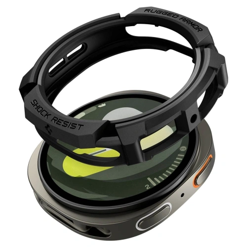 Etui Spigen Rugged Armor do Samsung Galaxy Watch 8 40mm Matte Black