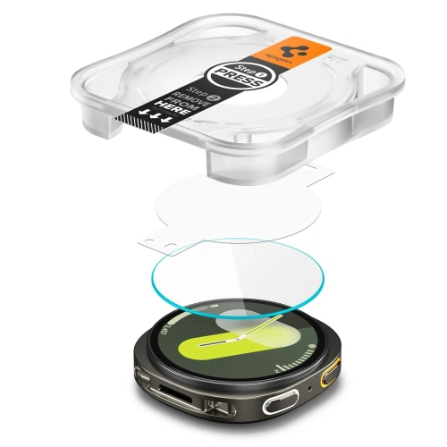 Szkło hartowane Spigen Glas.tr ez-Fit do Samsung Galaxy Watch 8 40mm Clear [2 PACK]