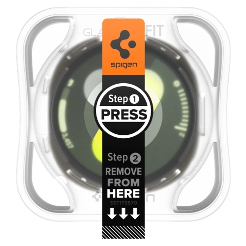 Szkło hartowane Spigen Glas.tr ez-Fit do Samsung Galaxy Watch 8 40mm Clear [2 PACK]