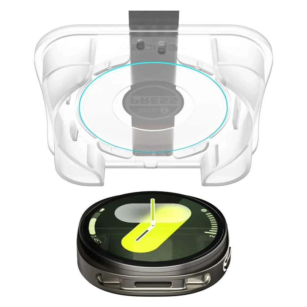 Szkło hartowane Spigen Glas.tr ez-Fit do Samsung Galaxy Watch 8 44mm Clear [2 PACK]