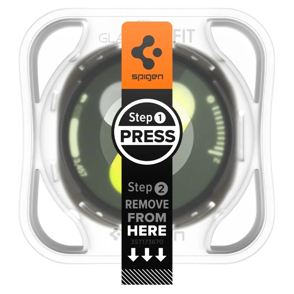 Szkło hartowane Spigen Glas.tr ez-Fit do Samsung Galaxy Watch 8 40mm Clear [2 PACK]