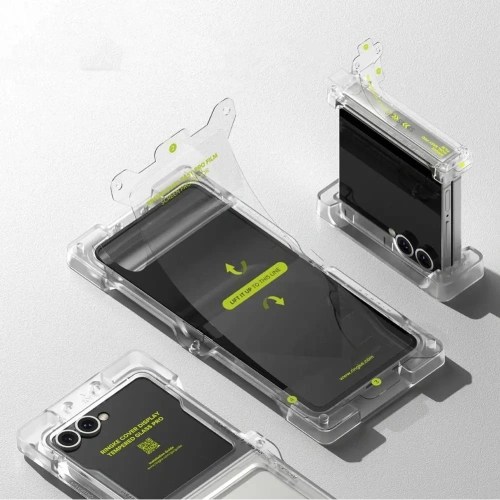 Zestaw folii ochronnych 3w1 Ringke Protector Pro do Samsung Galaxy Z Flip 7 Clear