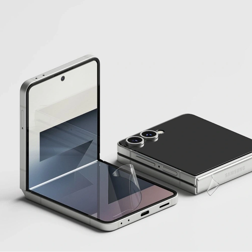 Zestaw folii ochronnych 3w1 Ringke Protector Pro do Samsung Galaxy Z Flip 7 Clear