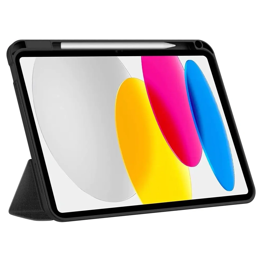 Etui Tech-Protect SmartCase Pen Canvas do Apple iPad 10.9" 2022 / 11" 2025 Obsidian Black