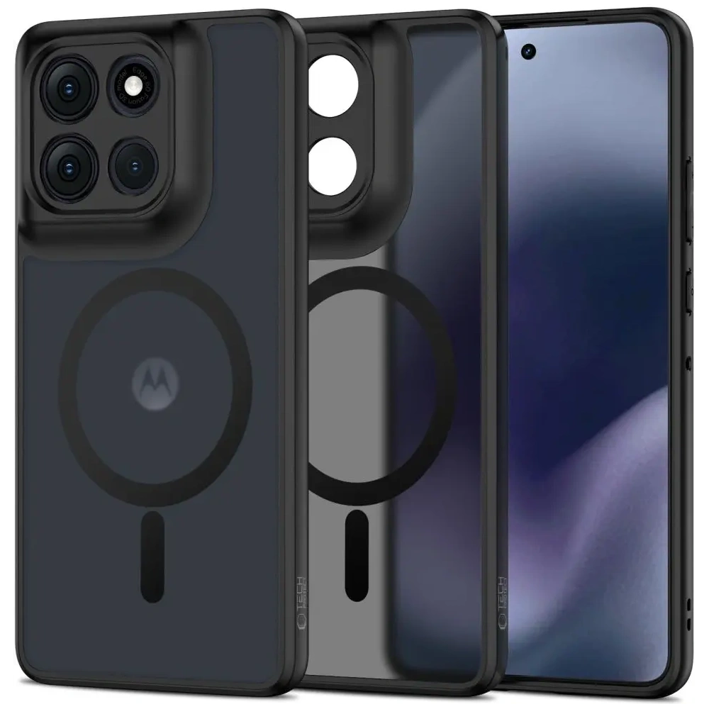 Etui Tech-Protect Magmat MagSafe do Motorola Moto G86 5G / G86 Power 5G Matte Black