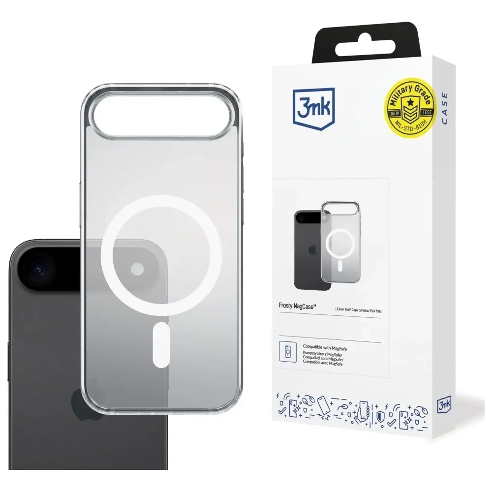 Etui 3MK Frosty MagCase do Apple iPhone Air biały