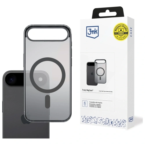 Etui 3MK Frosty MagCase do Apple iPhone Air czarny
