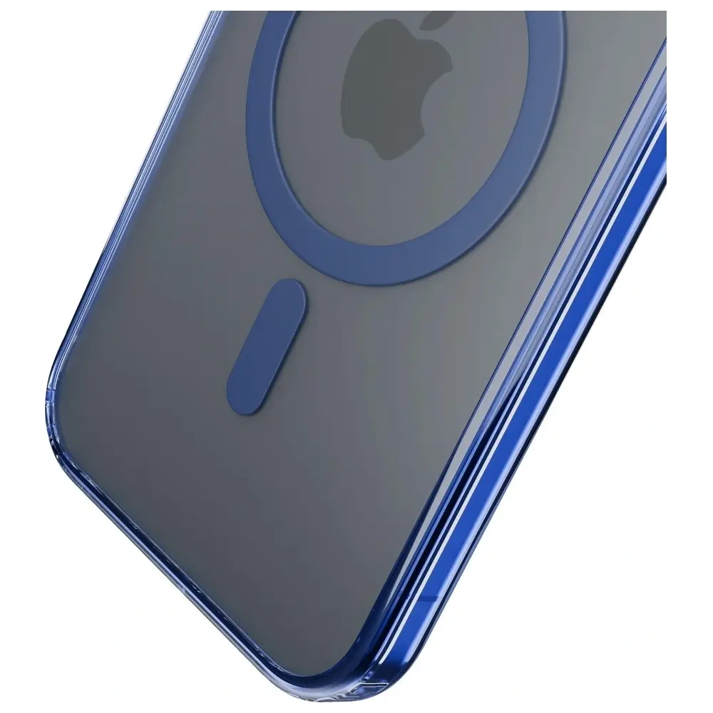 Etui 3MK Frosty MagCase do Apple iPhone 17 Pro niebieski