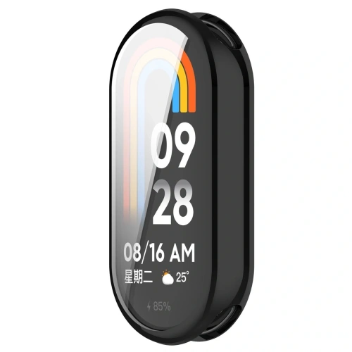 Etui z osłoną ekranu Bizon Case Watch Felipe do Xiaomi Smart Band 10 czarne