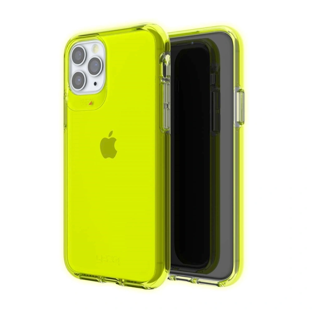 Etui GEAR4 D3O Crystal Palace Apple iPhone 11 Pro (Neon Yellow)