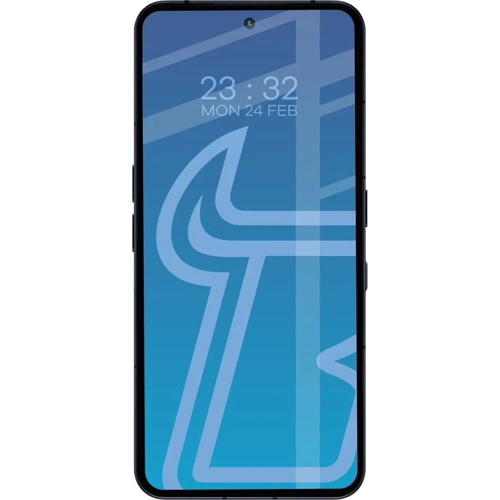 Szkło hartowane Bizon Glass Edge 2 do Nothing Phone (3) czarna ramka