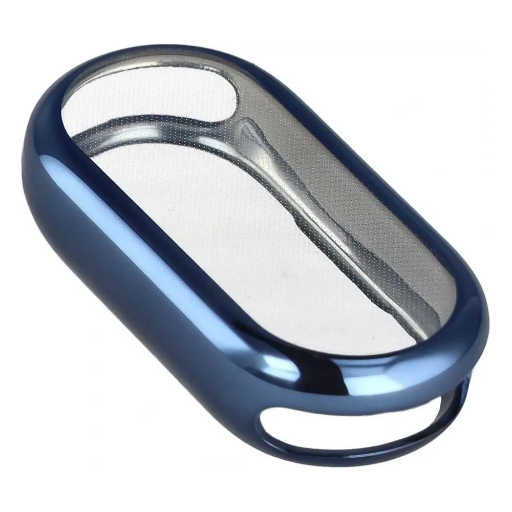 Etui z osłoną ekranu Bizon Case Watch Felipe do Xiaomi Smart Band 10 niebieskie