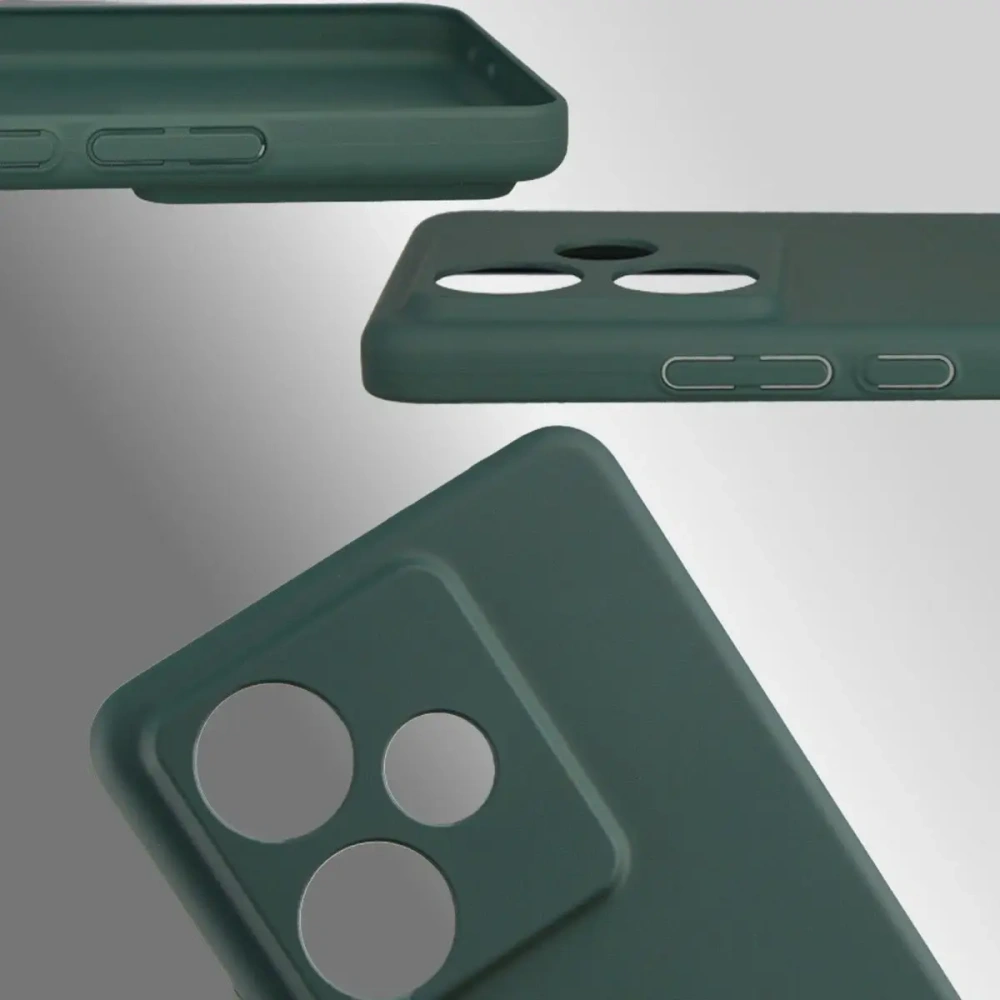 Etui Bizon Case Łupka do Realme GT 7 / 7T zielone