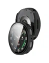 Etui ze szkłem do zegarka Bizon Case+Glass Watch do Samsung Galaxy Watch 8 44mm matowe czarne