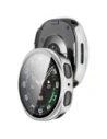 Etui ze szkłem do zegarka Bizon Case+Glass Watch do Samsung Galaxy Watch 8 44mm szampańskie