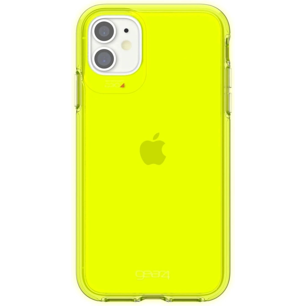 Etui GEAR4 D3O Crystal Palace Apple iPhone 11 (Neon Yellow)