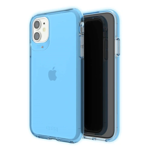 Kup Etui GEAR4 D3O Crystal Palace pentru Apple iPhone 11 (Albastru Neon) - GER039BLU - {ean13} - Sklep Home Screen
