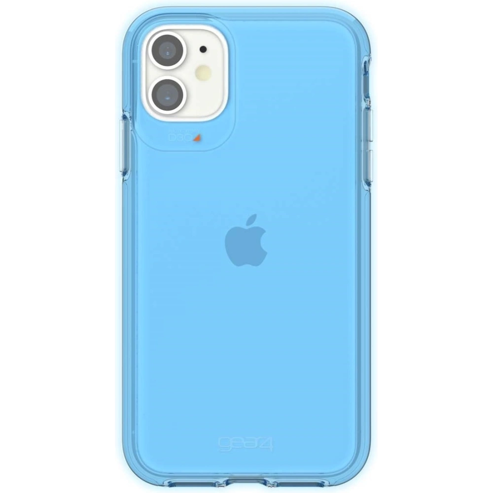 Etui GEAR4 D3O Crystal Palace Apple iPhone 11 (Neon Blue)
