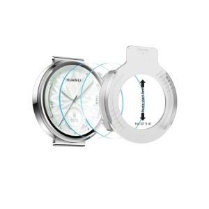 Szkło hartowane Tech-Protect Easy Set+ do Huawei Watch GT 5 41mm Clear [2 PACK]