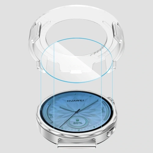 Szkło hartowane Tech-Protect Easy Set+ do Huawei Watch GT 5 41mm Clear [2 PACK]