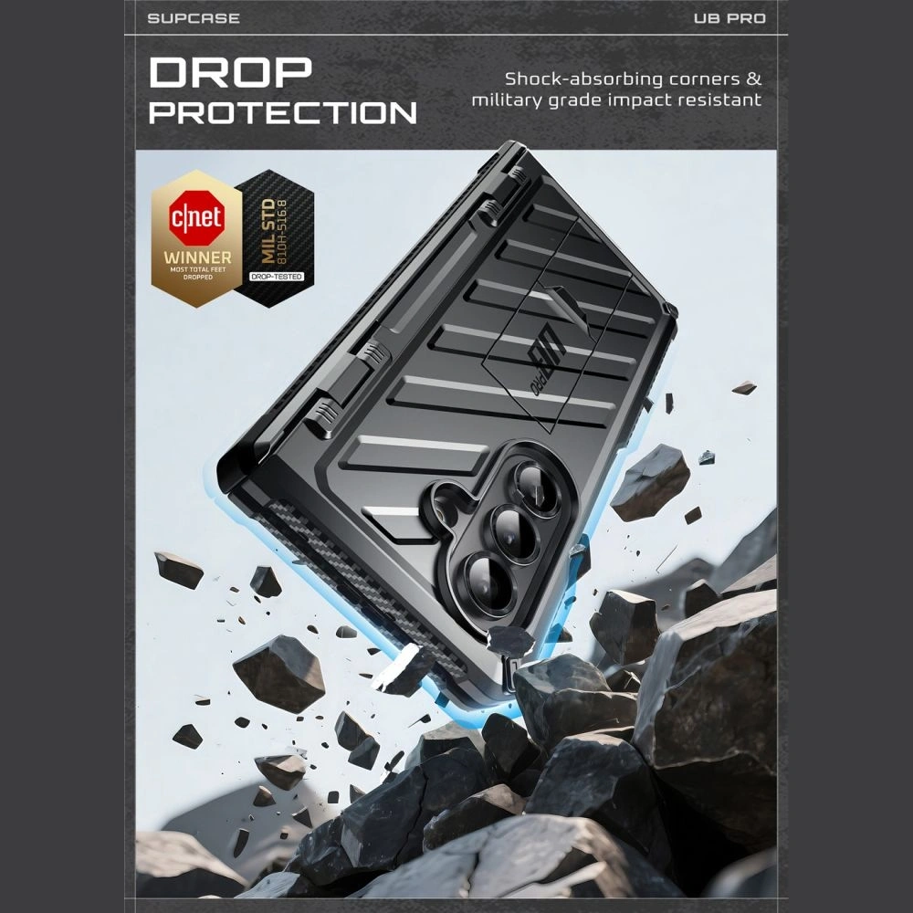 Etui Supcase Unicorn Beetle Pro do Samsung Galaxy Z Fold 7 Black