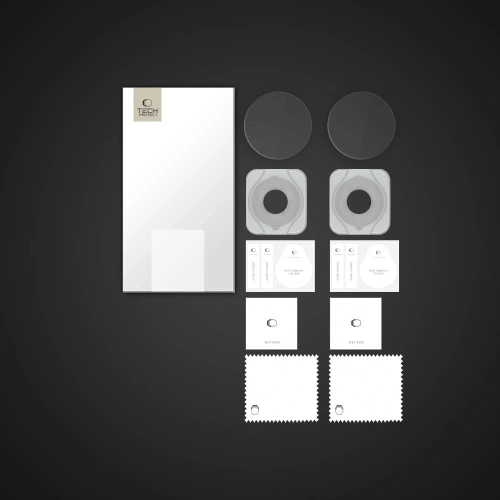 Szkło hartowane Tech-Protect Easy Set+ do Huawei Watch GT 5 46mm Clear [2 PACK]