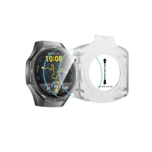 Szkło hartowane Tech-Protect Easy Set+ do Huawei Watch GT 5 Pro 46mm Clear [2 PACK]
