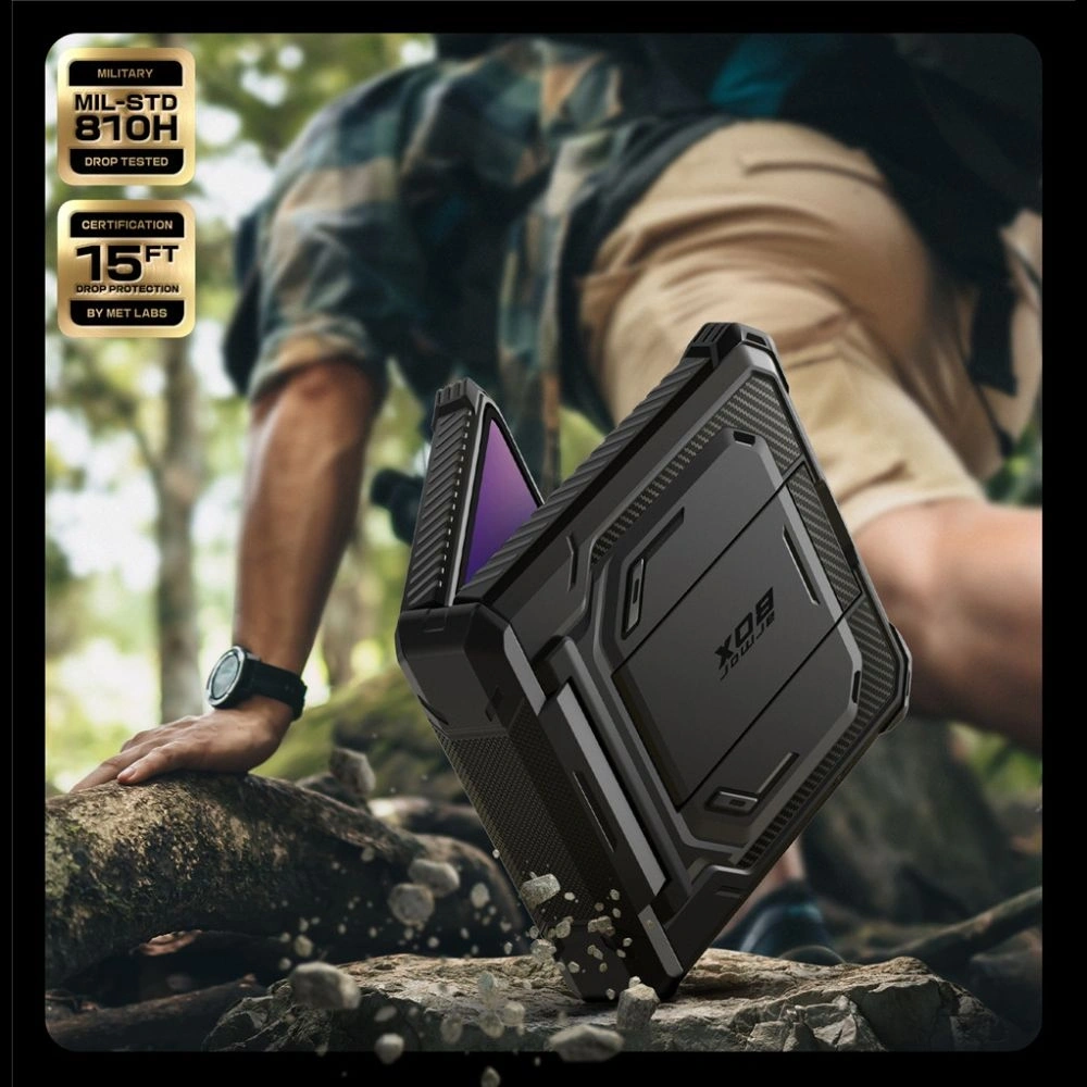 Etui Supcase IBLSN ArmorBox do Samsung Galaxy Z Flip 7 Black