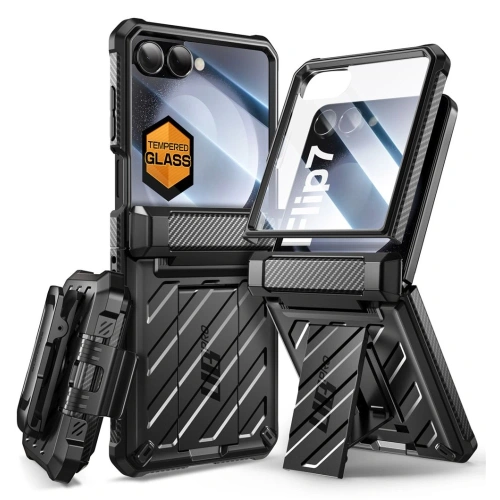 Etui Supcase Unicorn Beetle Pro do Samsung Galaxy Z Flip 7 Black