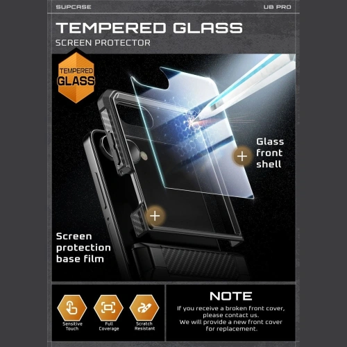 Etui Supcase Unicorn Beetle Pro do Samsung Galaxy Z Flip 7 Black