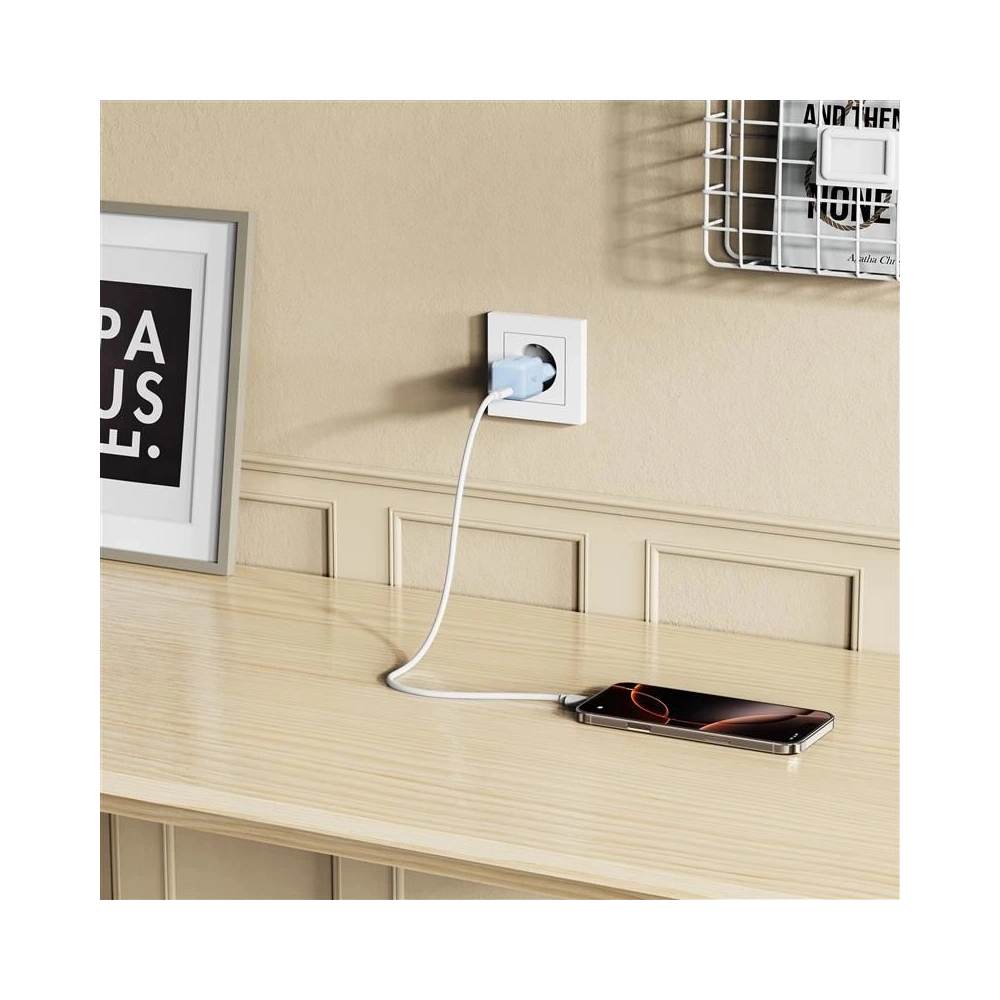 Ładowarka sieciowa Tech-Protect NCM25 USB-C Network Charger PD 25W Baby Blue