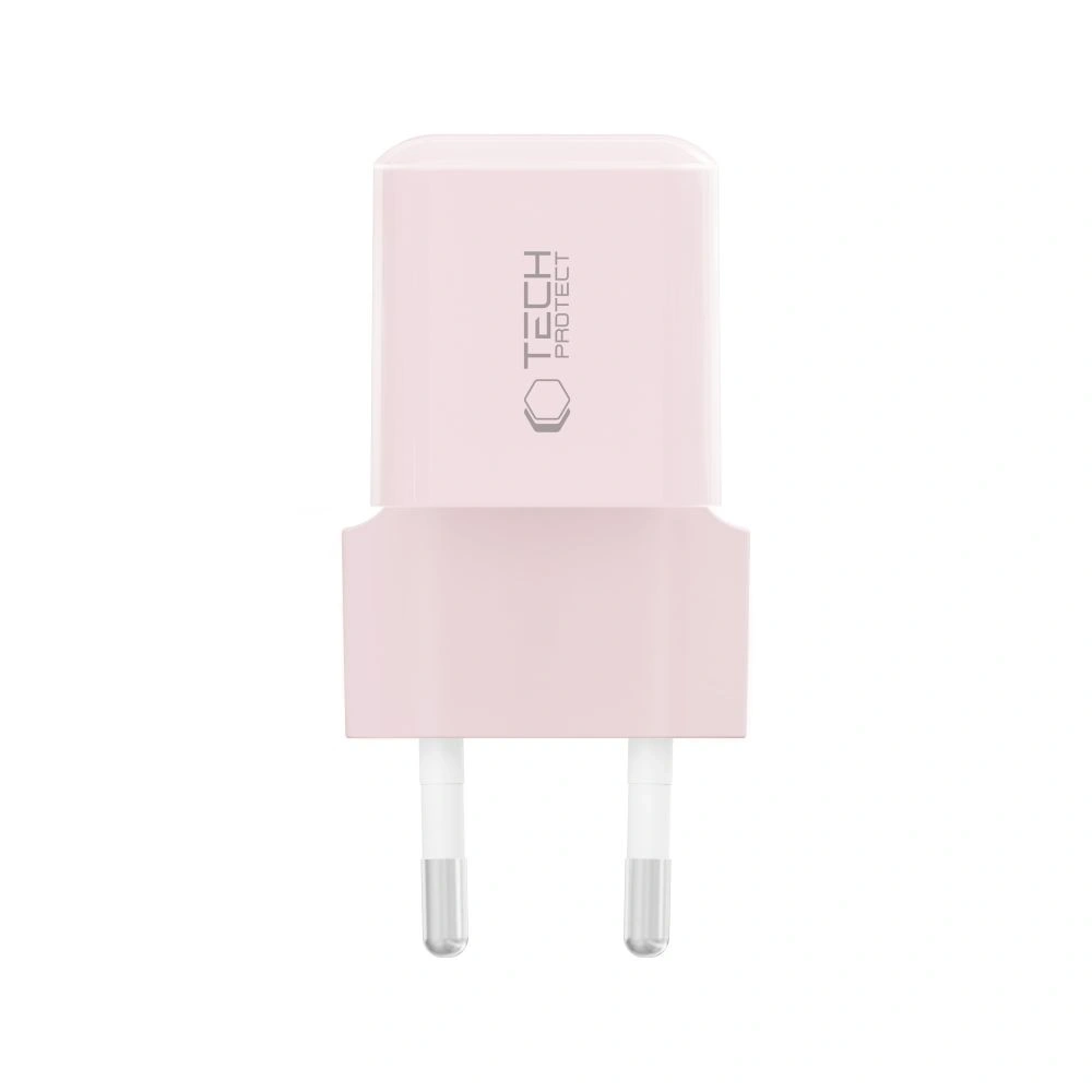 Ładowarka sieciowa Tech-Protect NCM25 USB-C Network Charger PD 25W Baby Pink