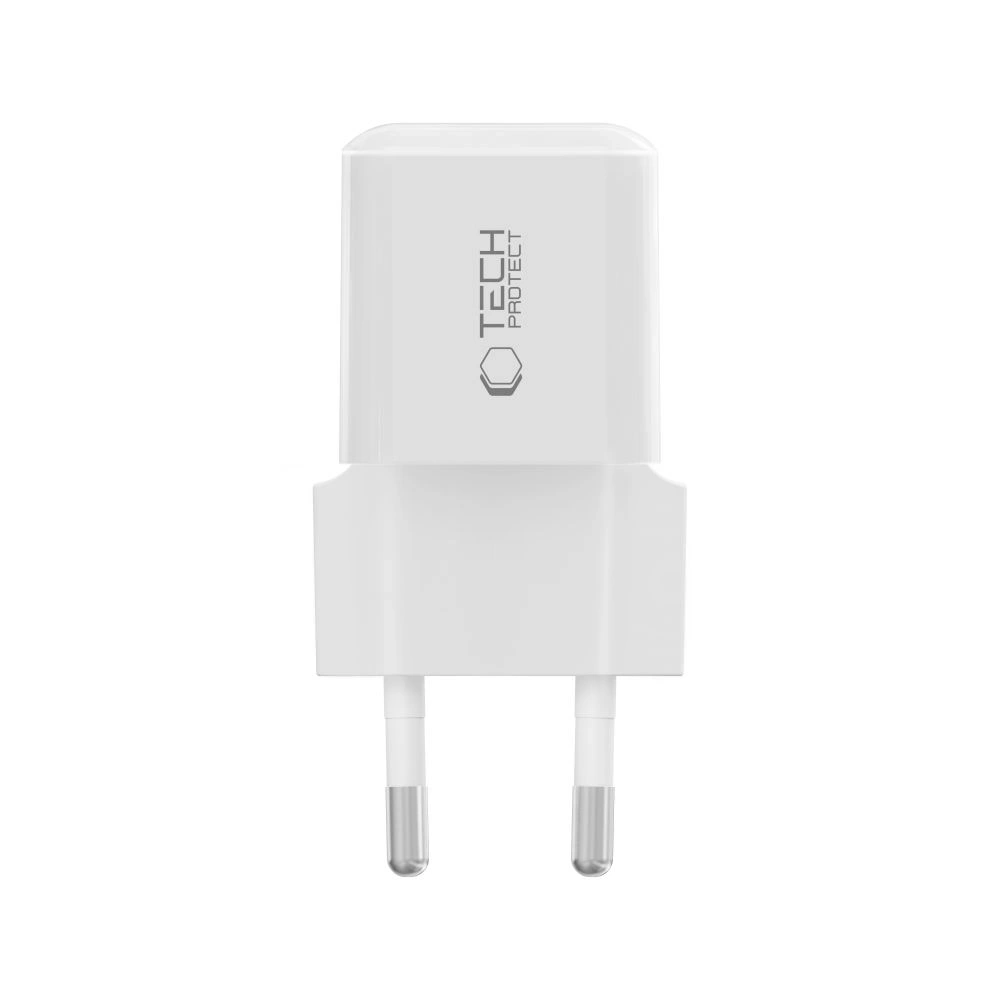 Ładowarka sieciowa Tech-Protect NCM25 USB-C Network Charger PD 25W White