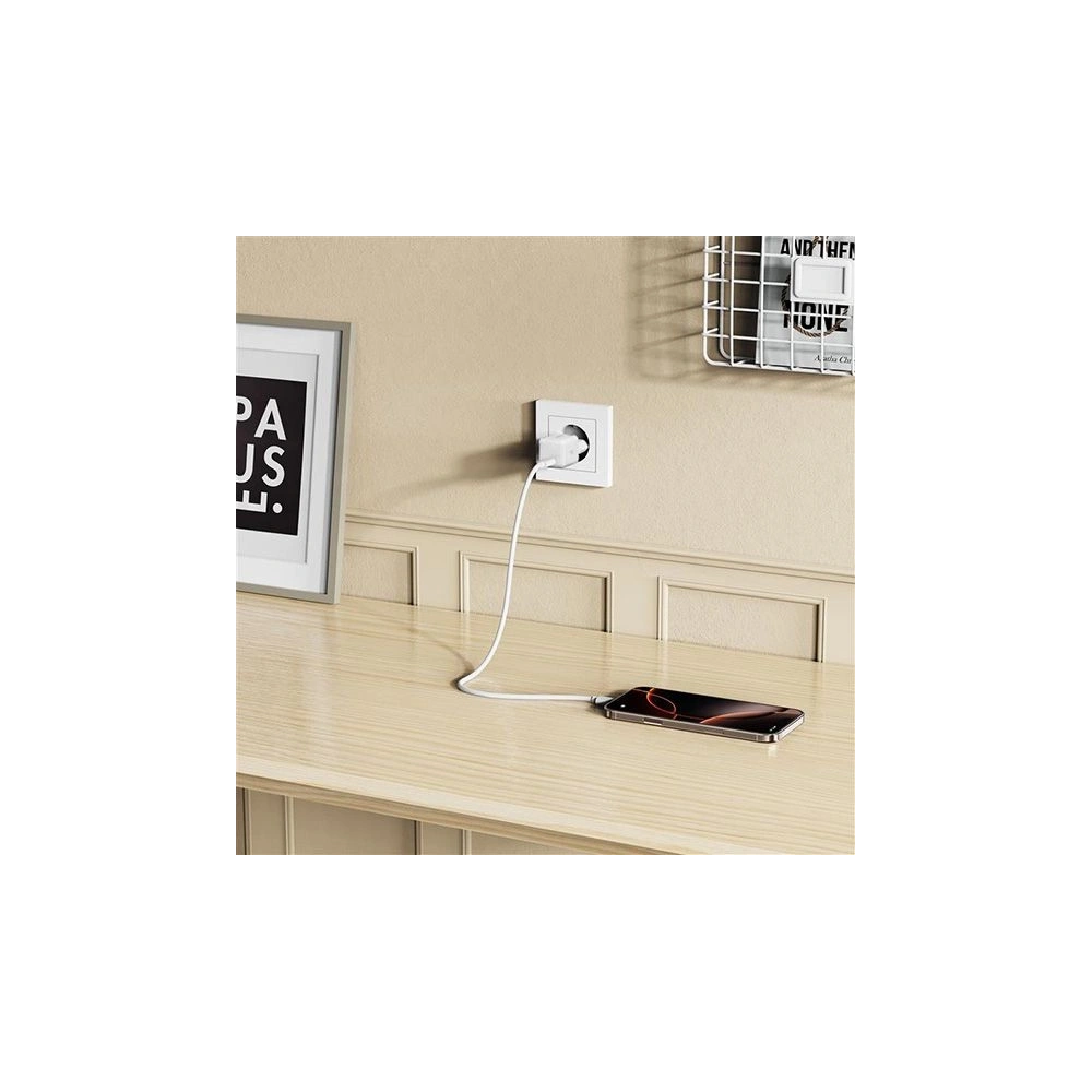 Ładowarka sieciowa Tech-Protect NCM25 USB-C Network Charger PD 25W White