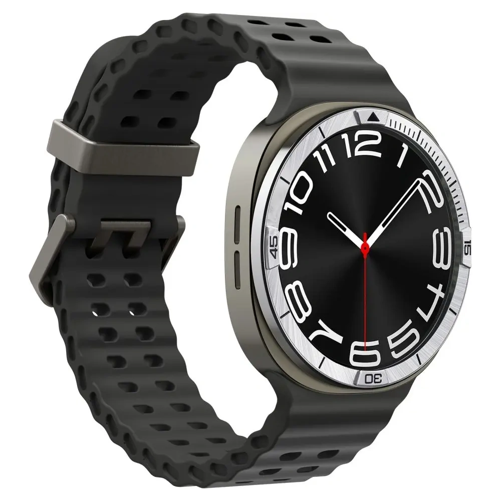 Nakładka Spigen Bezel Tune Pilot do Samsung Galaxy Watch 8 44mm Silver