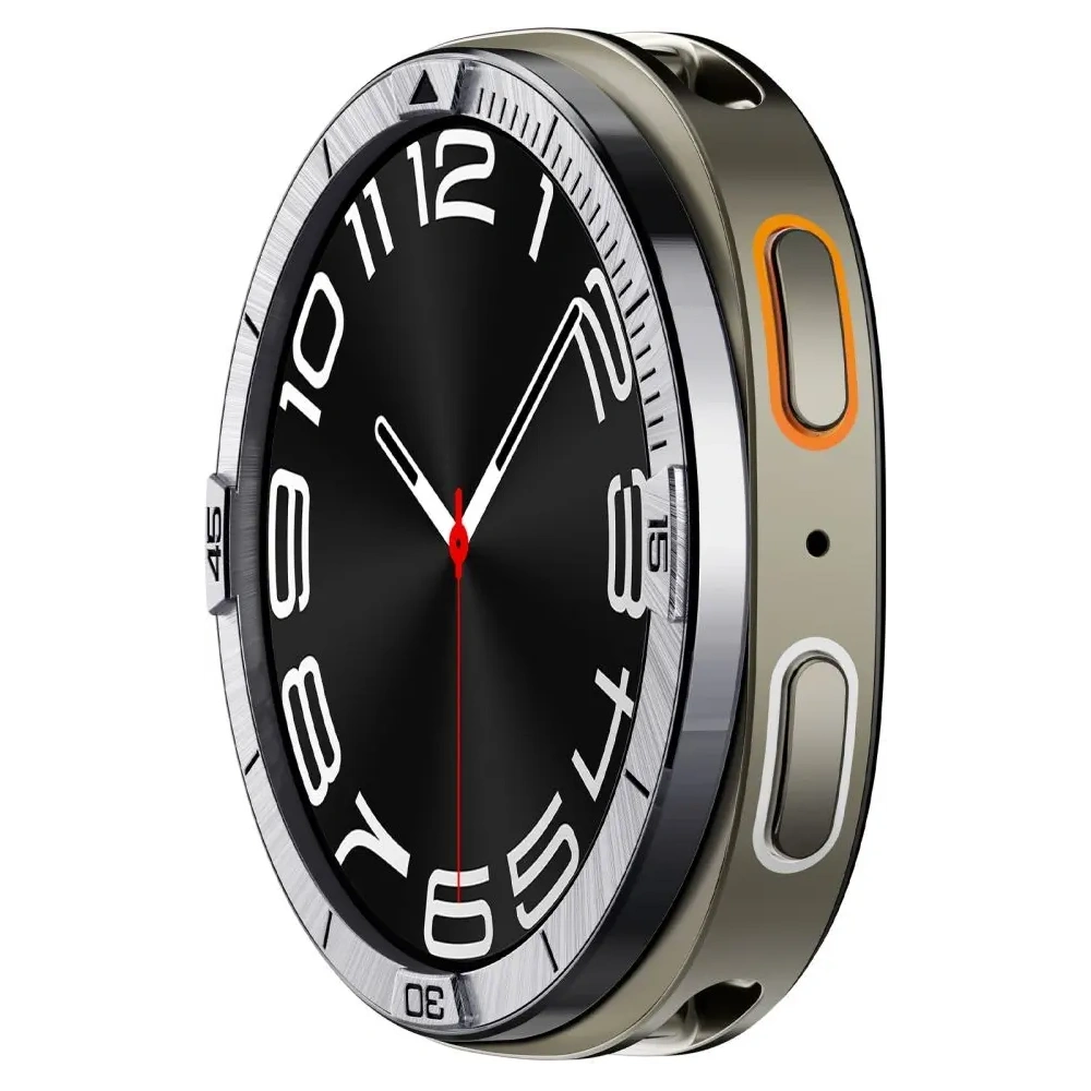 Nakładka Spigen Bezel Tune Pilot do Samsung Galaxy Watch 8 44mm Silver