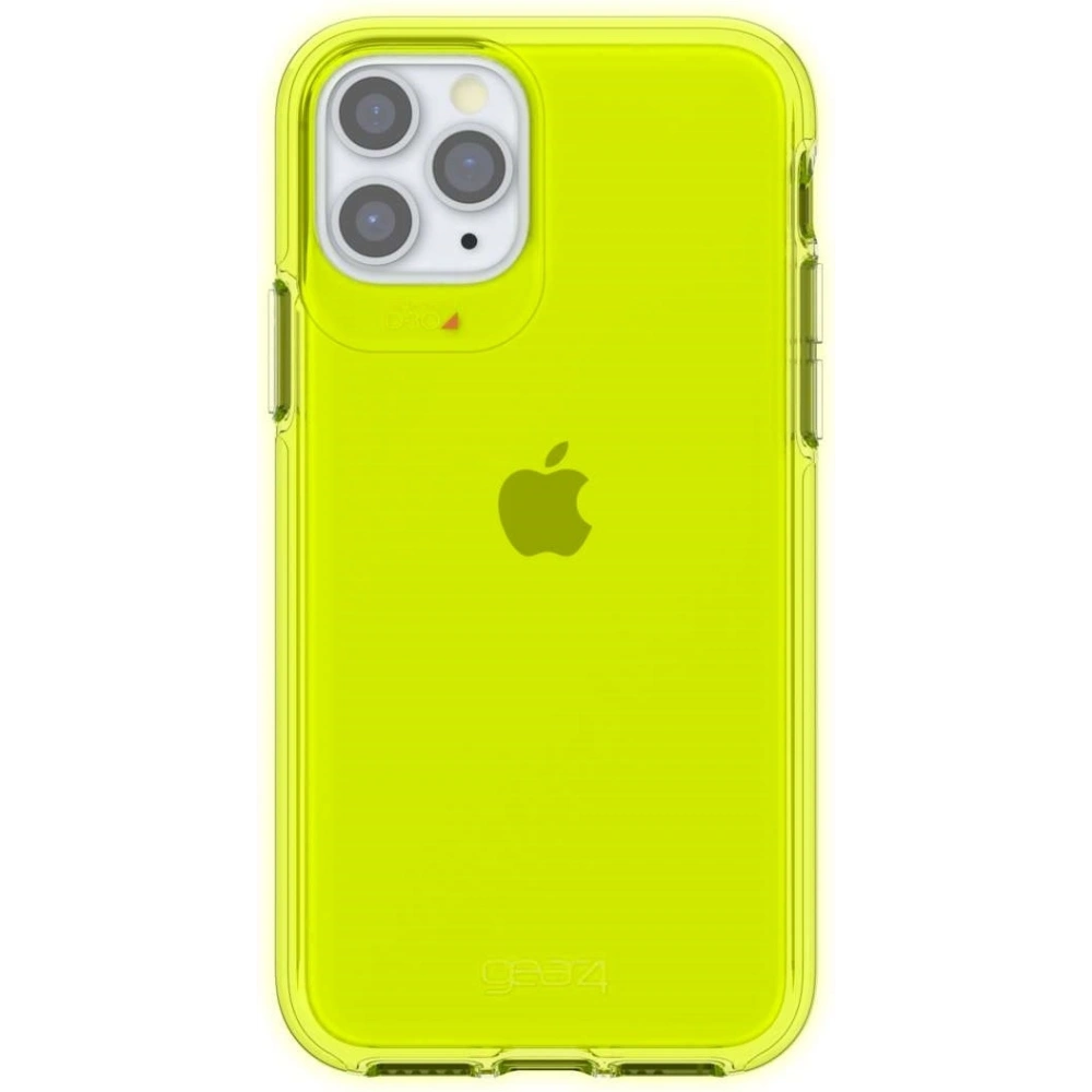 Etui GEAR4 D3O Crystal Palace Apple iPhone 11 Pro Max (Neon Yellow)