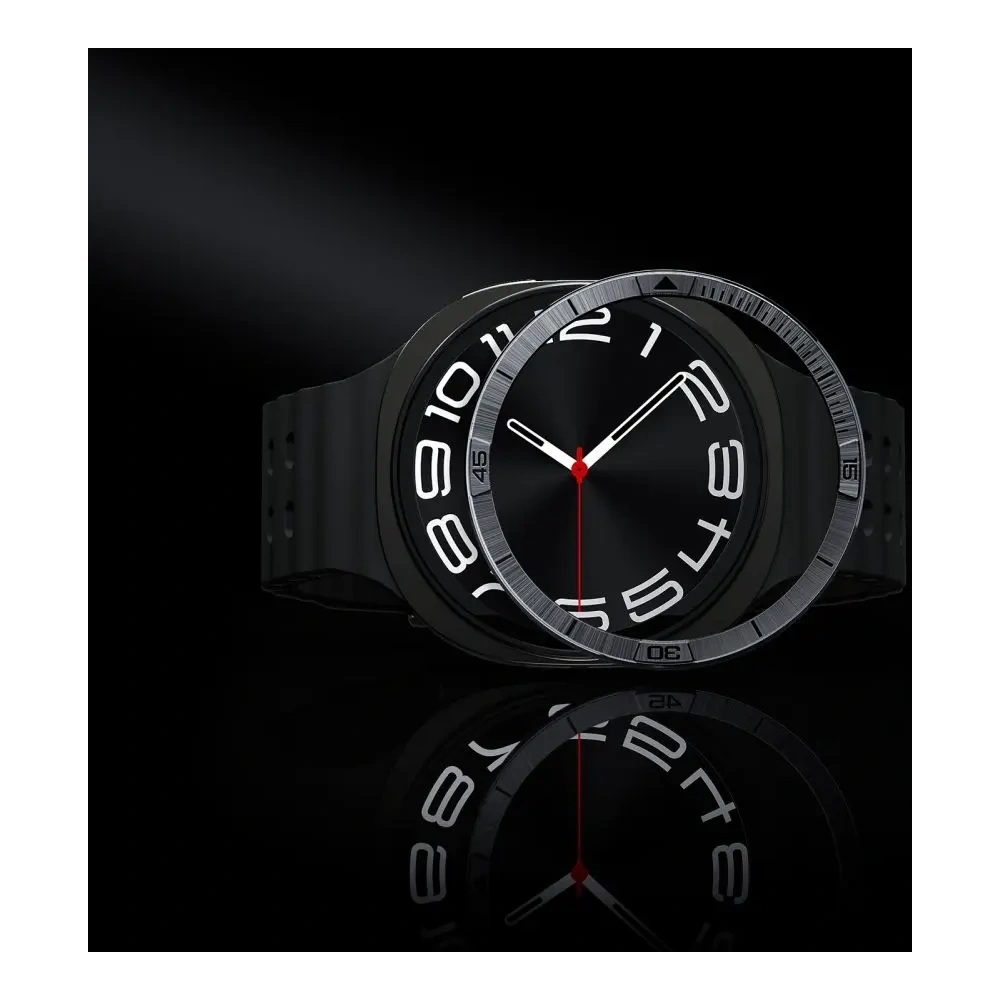 Nakładka Spigen Bezel Tune Pilot do Samsung Galaxy Watch 8 44mm Silver