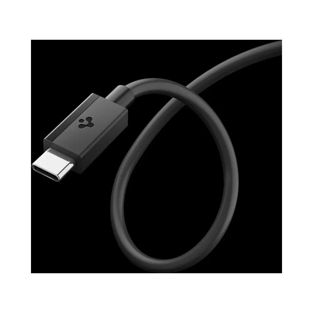 Kabel USB-C / USB-C Spigen EB6020CC Essential USB-C Cable 60W 200cm Black