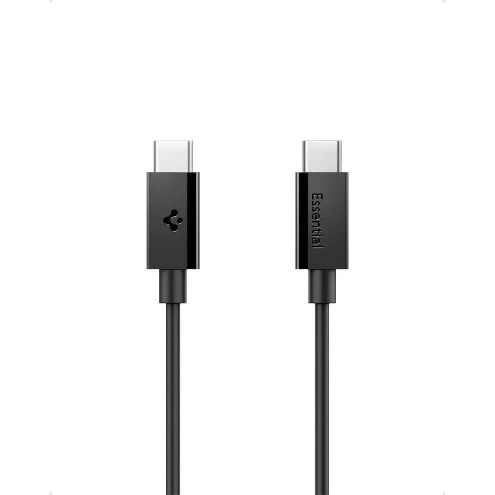 Kabel USB-C / USB-C Spigen EB6010CC Essential USB-C Cable 60W 100cm Black