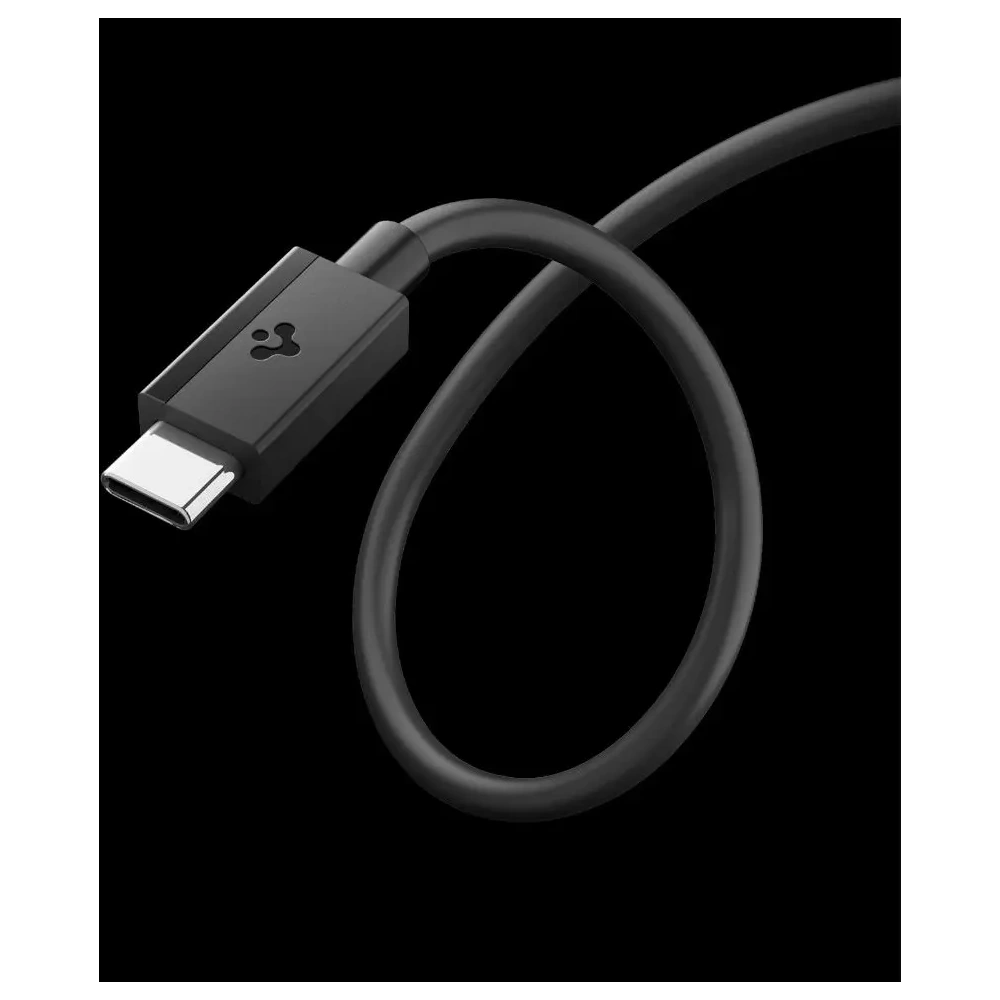 Kabel USB-C / USB-C Spigen EB6010CC Essential USB-C Cable 60W 100cm Black