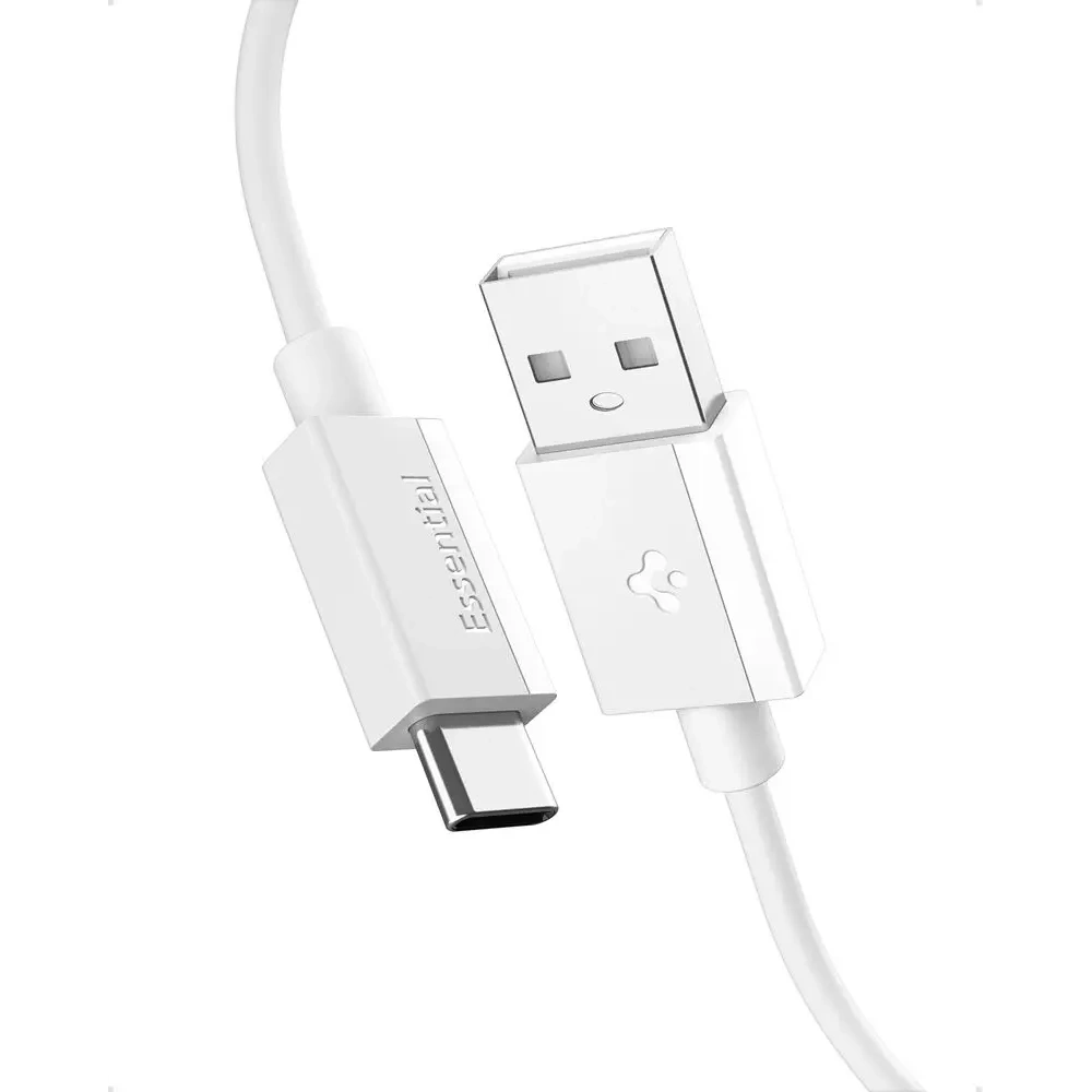Kabel USB-C / USB-C Spigen EB6020AC Essential USB-C Cable 60W 200cm White
