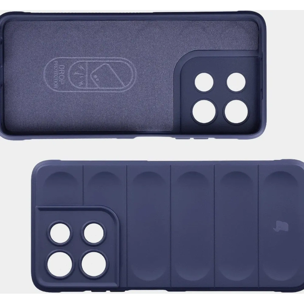 Pancerne etui Bizon Case Tur do Motorola Moto G56 5G granatowe