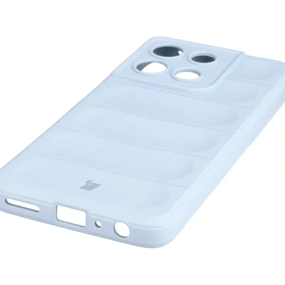 Pancerne etui Bizon Case Tur do Motorola Moto G56 5G jasnoniebieskie