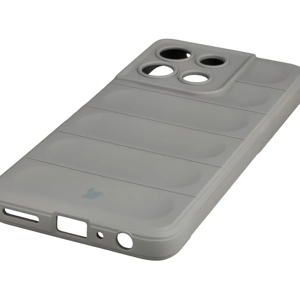 Pancerne etui Bizon Case Tur do Motorola Moto G56 5G jasnoszare